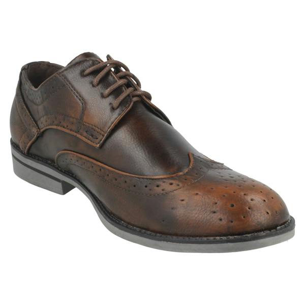 Maverick Mens Maverick Lace Up Brogue Shoe