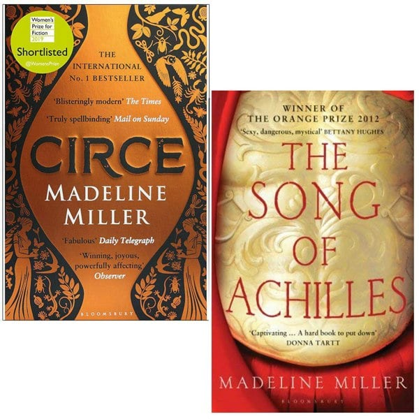 Circe And The Song Of Achilles By Madeline Miller 2 Book Set 