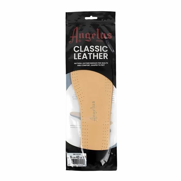 Angelus Gents Classic Leather Insoles - Men's Comfort Support