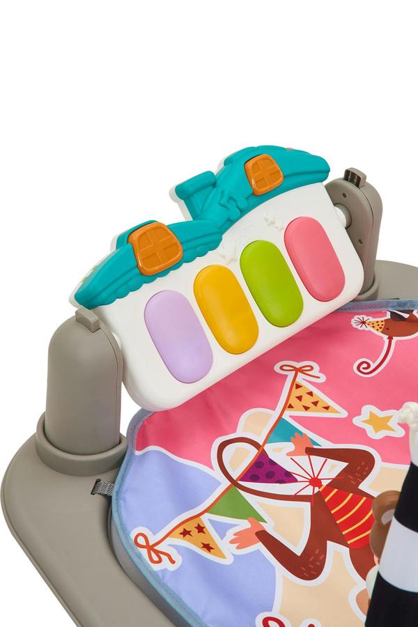 Living and Home Baby Gym with Musical Keyboard & Hanging Toys