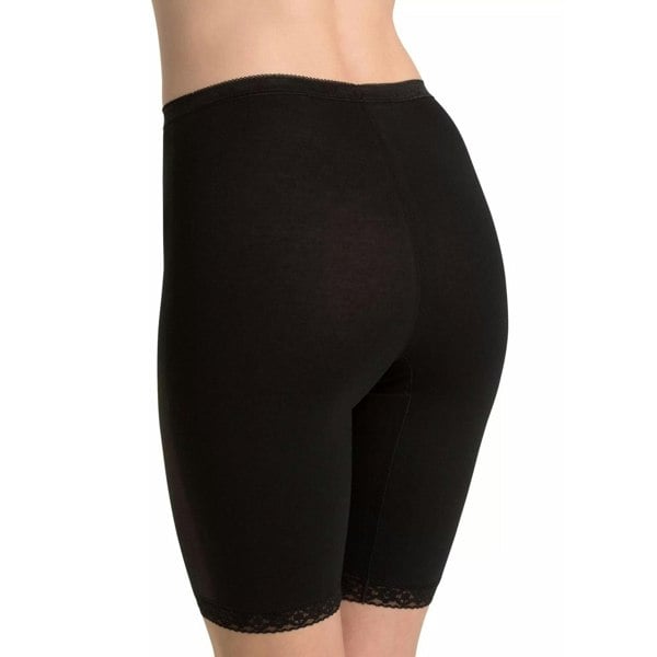 Sloggi Basic+ Cotton Long Shorts, Black