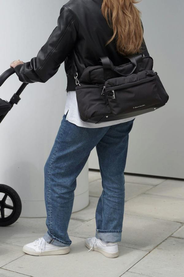 Tiba + Marl Phoenix Eco Holdall Changing Bag Black