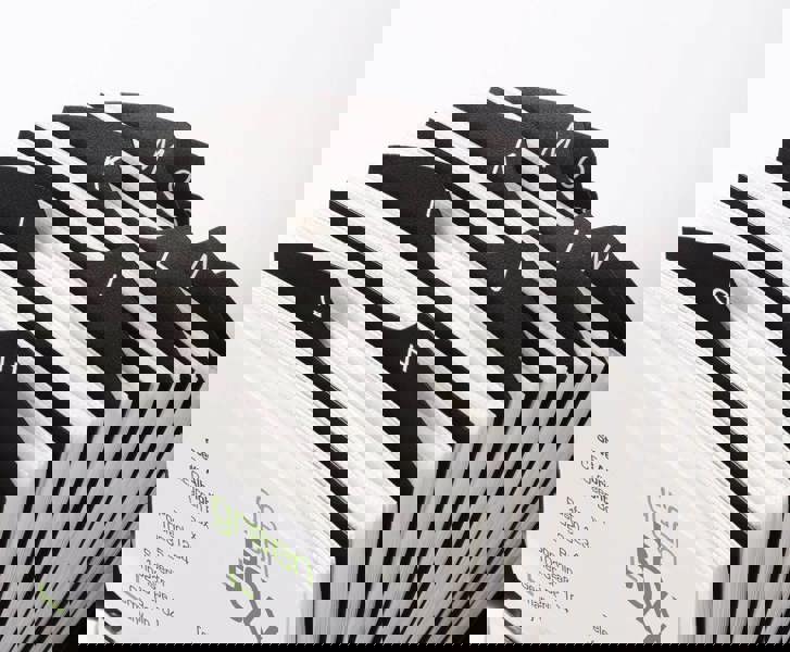 Durable VISIFIX 400 Card Rotary Business Card Holder File | A-Z Index | Black