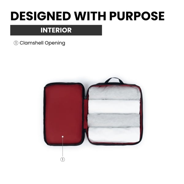 CabinZero Lux Compression Packing Cube - Medium
