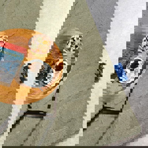 The Rugs Hand-Woven Wool Rug - Elegant Abstract Designs