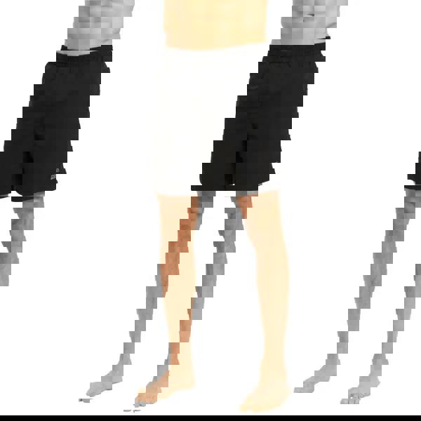 Zoggs Penrith 17’’ black athletic shorts with mesh lining