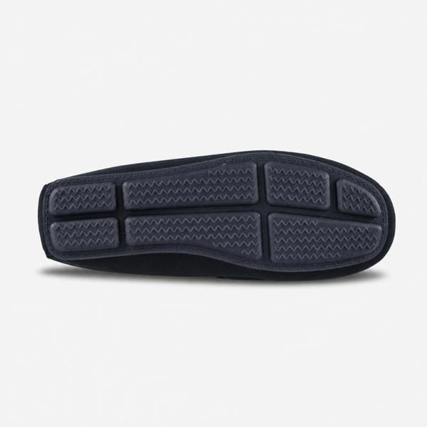 Totes HERRINGBONE LINED MOCCASIN Moccasins   in  Navy