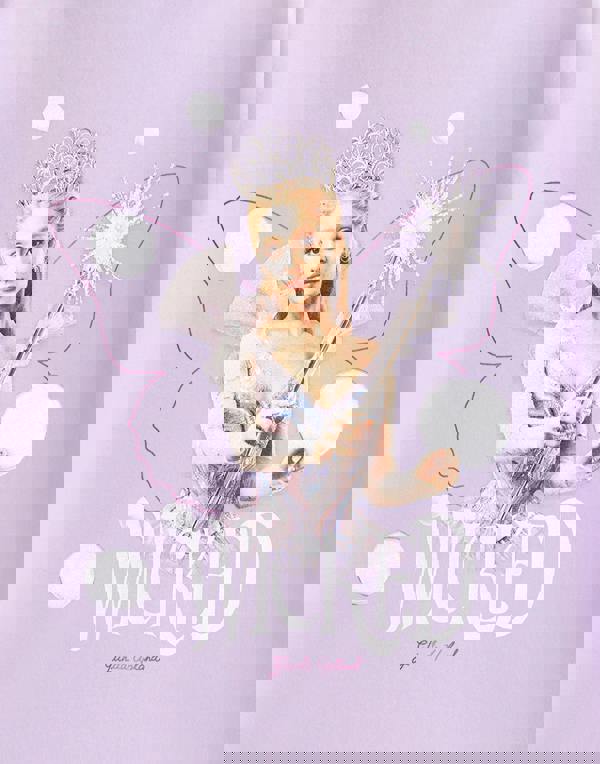 Wicked Girls Purple Butterfly Short Sleeved T-Shirt