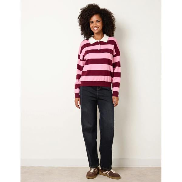 Blue Vanilla Striped Long Sleeve Jumper