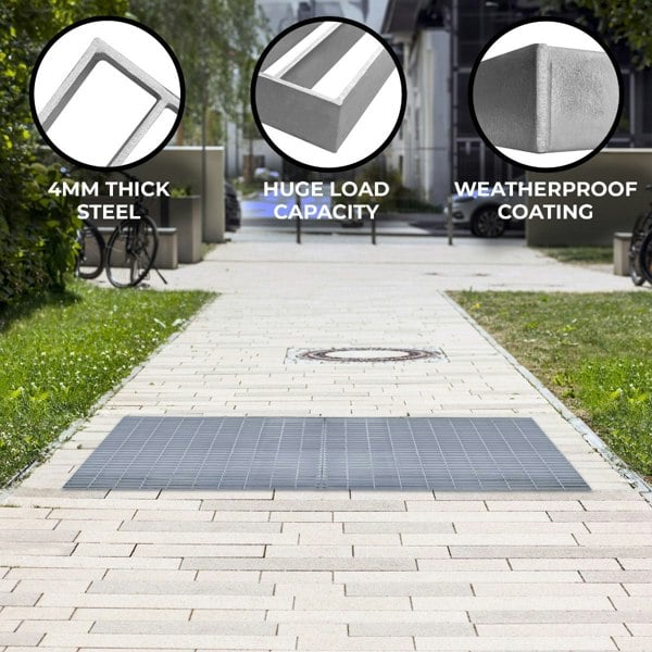 Monstershop Galvanised Grating - 1000mm x 900mm