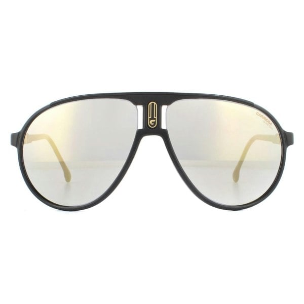 Carrera Sunglasses Champion 65 003/JO Matte Black Grey Bronze Mirrored