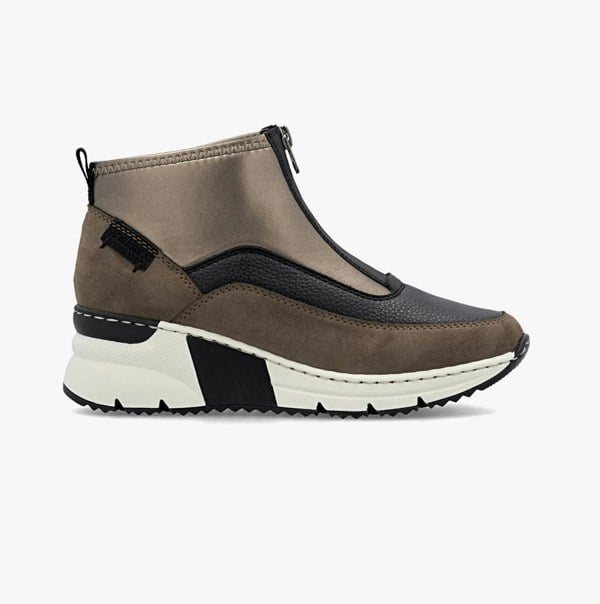 Rieker N6352-25 Womens Boots Brown