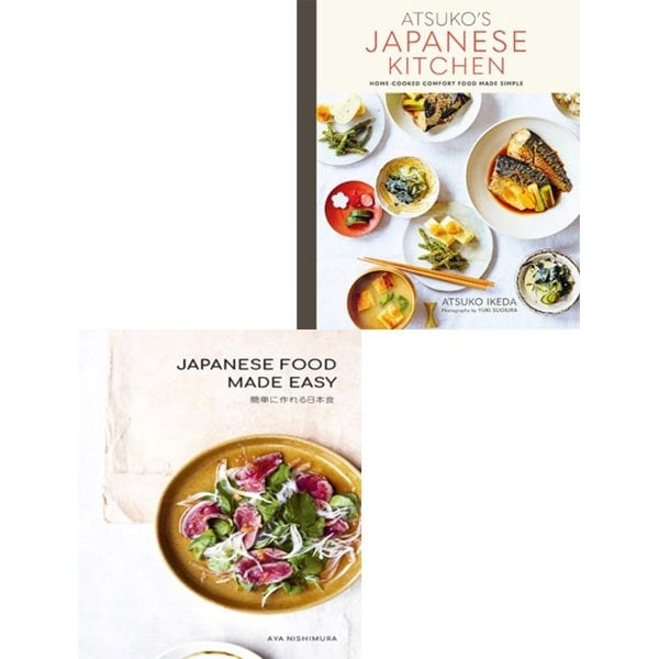 Japanese Food 2 Book Set Japanese Food Made Easy, Atsukos Japanese Kitchen