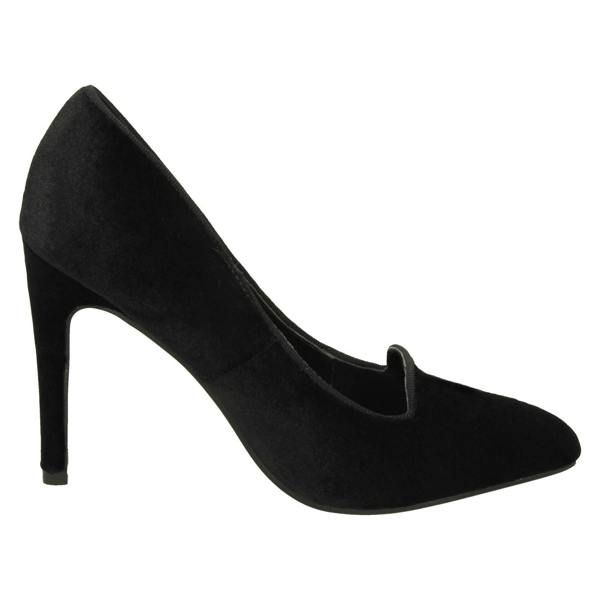Anne Michelle Ladies Anne Michelle Eye Print Vamp Court Shoes