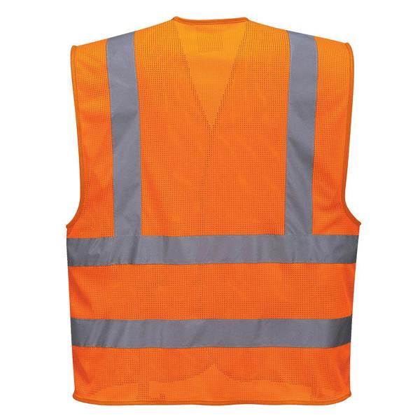 Hi-Vis Mesh Band and Brace Vest Portwest