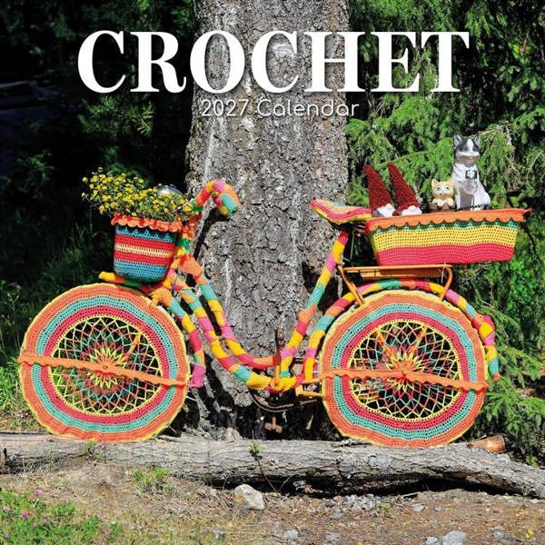 Crochet Calendar 2027, Wall Calendars, Month To View, Lifestyle, Gift