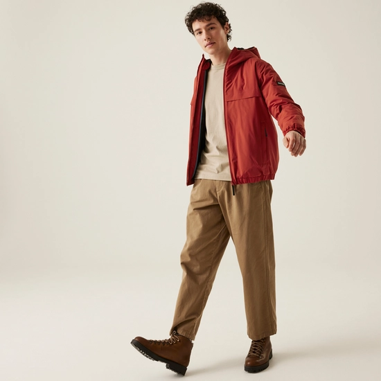 Regatta Mens Wiltom Waterproof Jacket - Red Ochre