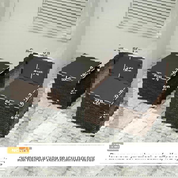 Outdoor Seat Cushion Set