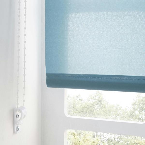 A.Unique Home Trimmable Daylight Roller Blind - 2FT - BLUE STONE - 60cm(W) x 170cm(L)