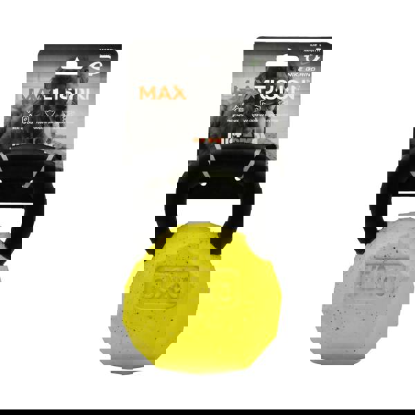 Nike Max Fusion Kettle Bell Dog Toy - Yellow - 