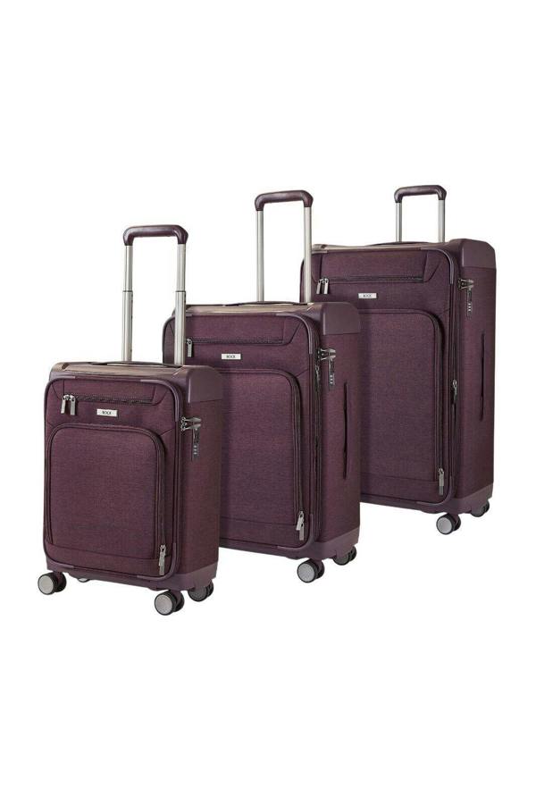 Rock Luggage Parker Lightweight Soft Suitcase Luggage Set