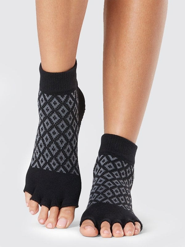 ToeSox Ankle Half Toe Women's Yoga Grip Socks