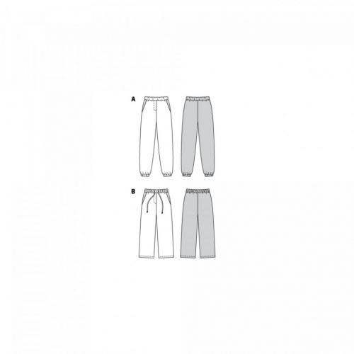 Burda Sewing Pattern 6333 Trousers For Women, 8 to 18 - Easy