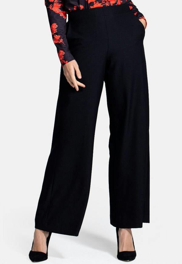 HotSquash Luxe-Lounge Wide Leg Crepe Trouser