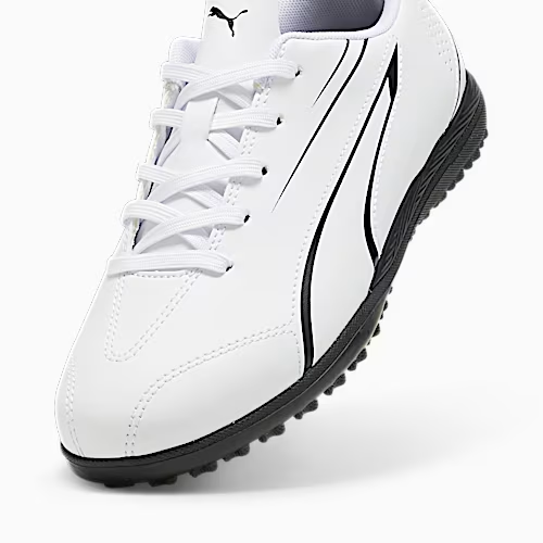 Puma Boys Vitoria TT Football Boots - White/Black