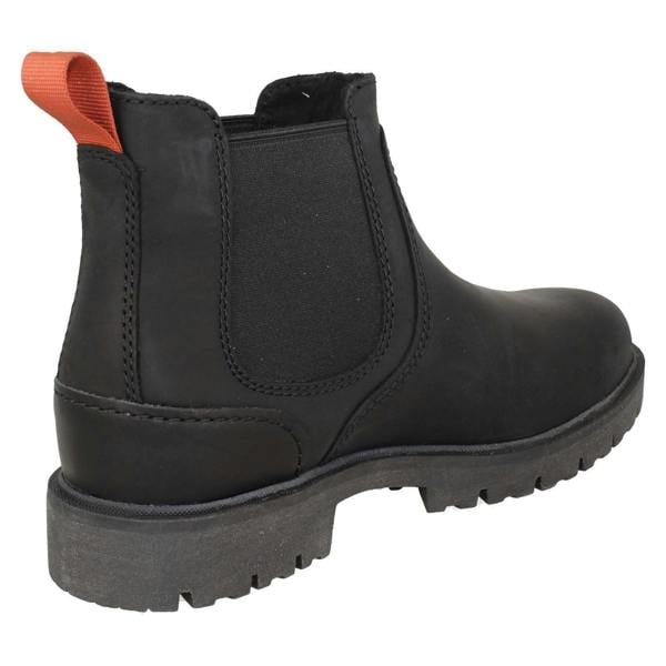 Clarks Mens Clarks Leather Smart Chelsea Boot Rossdale Top