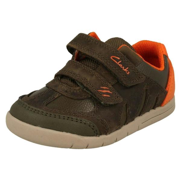 Clarks Boys Clarks Claw Detailed Casual Shoes Rex Play