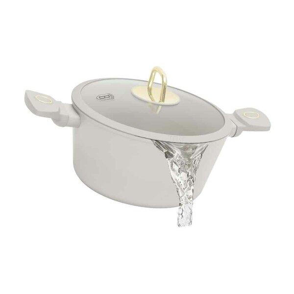 Berlinger Haus Casserole with lid, 24 cm Berlinger Haus BH8071 Sahara