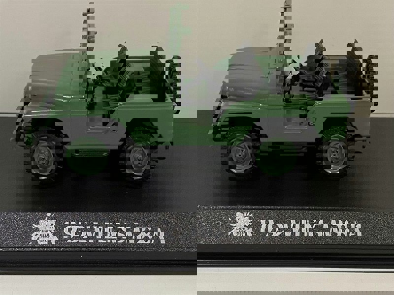 charlies angels 1952 willys m38 a1 green 1:43 scale greenlight 86606