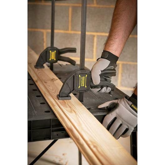 Stanley STST83492-1 Portable Polypropylene Workbench Max Load 320 kg Black