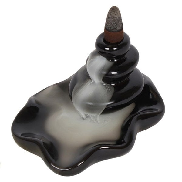 Serano Large Pebbles Backflow Incense Burner