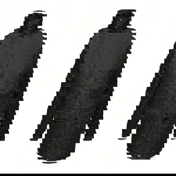 Regatta Mens Darby III Waterproof Insulated Jacket - Black/Black