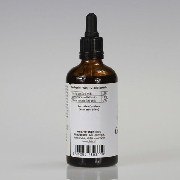 Ol'Vita Coriander Seed Oil | Dietary Supplement | Cold Pressed | Unrefined