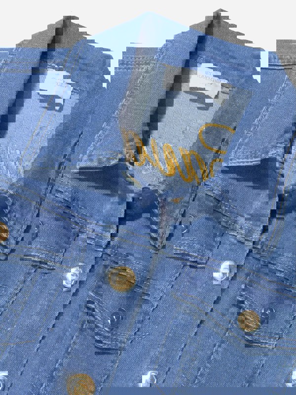 Roberto Cavalli Girls Cotton Denim Jacket