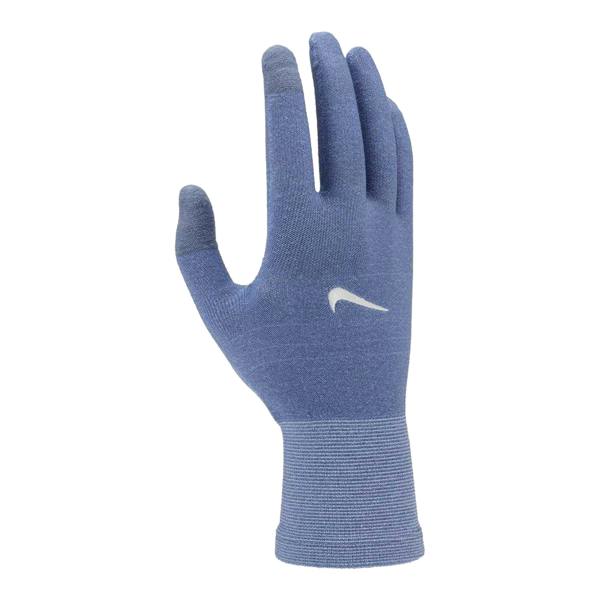 Nike Mens Lightweight Knitted Running Gloves - Blue - 