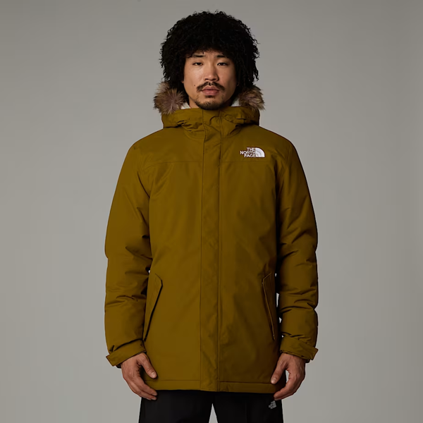 The North Face Rec Zaneck Burnt Jacket - Olive Green