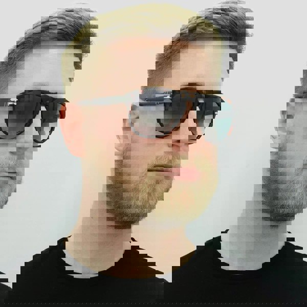 Persol Sunglasses 0649 24/86 Dark Havana Light Blue Gradient 54mm