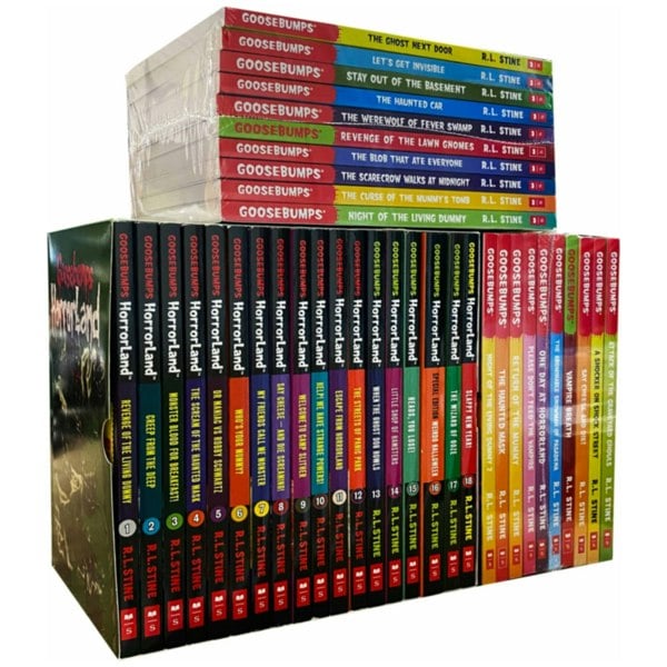 Scholastic The Goosebumps Horrorland Collection 38 Books Set by R L Stine