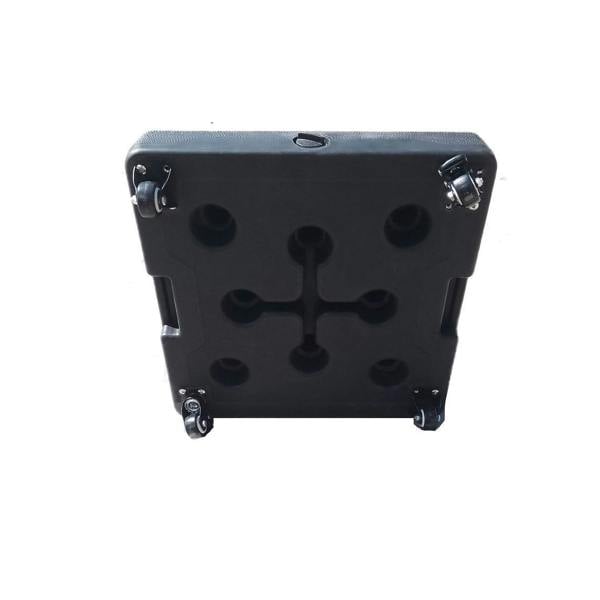Groundlevel Easy move 27kg 4 Wheel Parasol Base / Portable Washing Line Holder