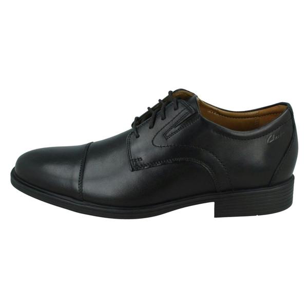 Clarks Mens Clarks Formal Lace Up Shoes Whiddon Cap
