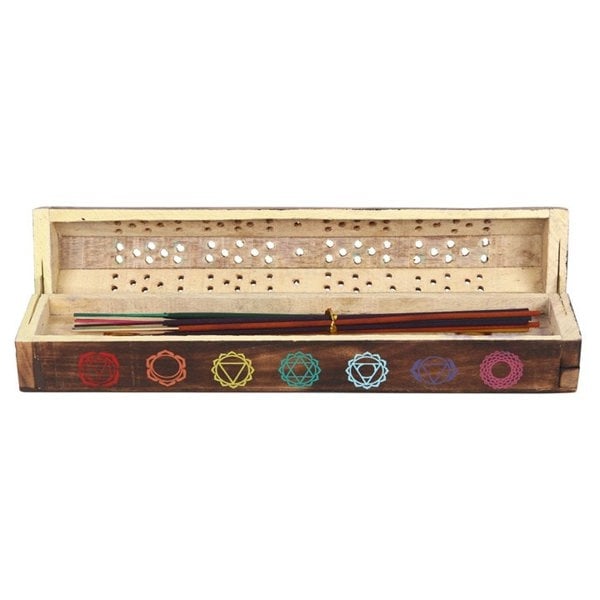 Serano Chakra Wooden Mixed Incense Box Set