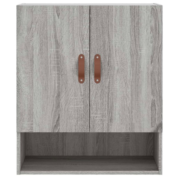 Berkfield Wall Cabinet Grey Sonoma 60x31x70 cm Engineered Wood