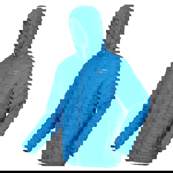 Regatta Mens Hillpack Hooded Lightweight Jacket - Indigo Blue - 