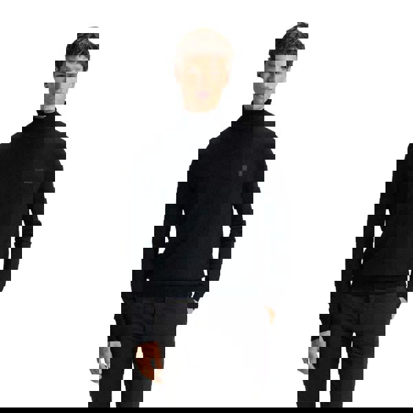 Boss Mens Akiro Roll Neck Sweatshirt - Black - 