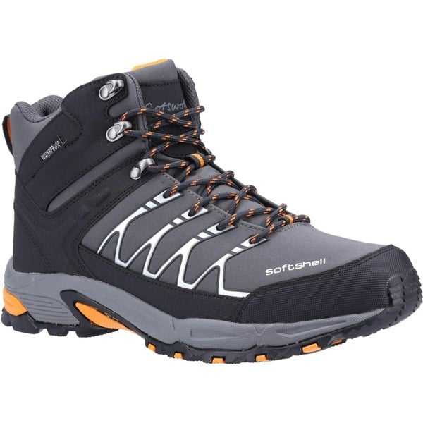 Cotswold Men's Abbeydale Mid Hiking Boots - Grey/Orange