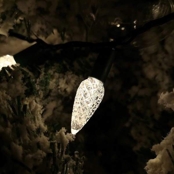 Samuel Alexander 7.5m 150 LED Multi-action Pine Cone Christmas Lights in Warm White